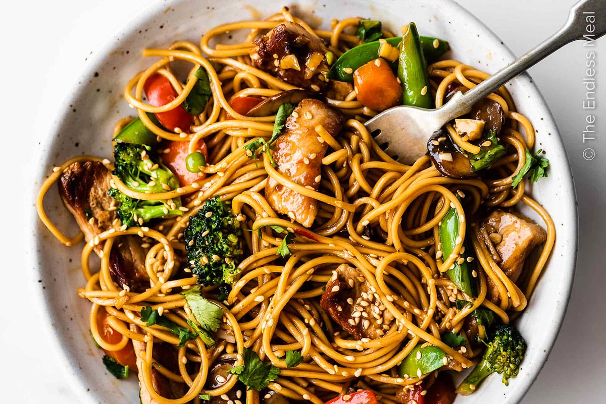 Pork Chop Stir-Fry.