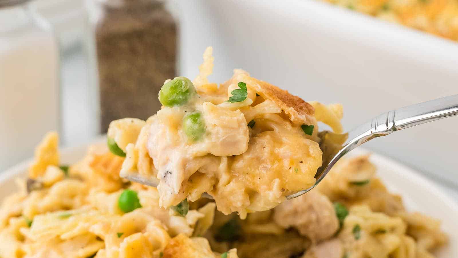 Tuna Casserole recipe by Cheerful Cook.