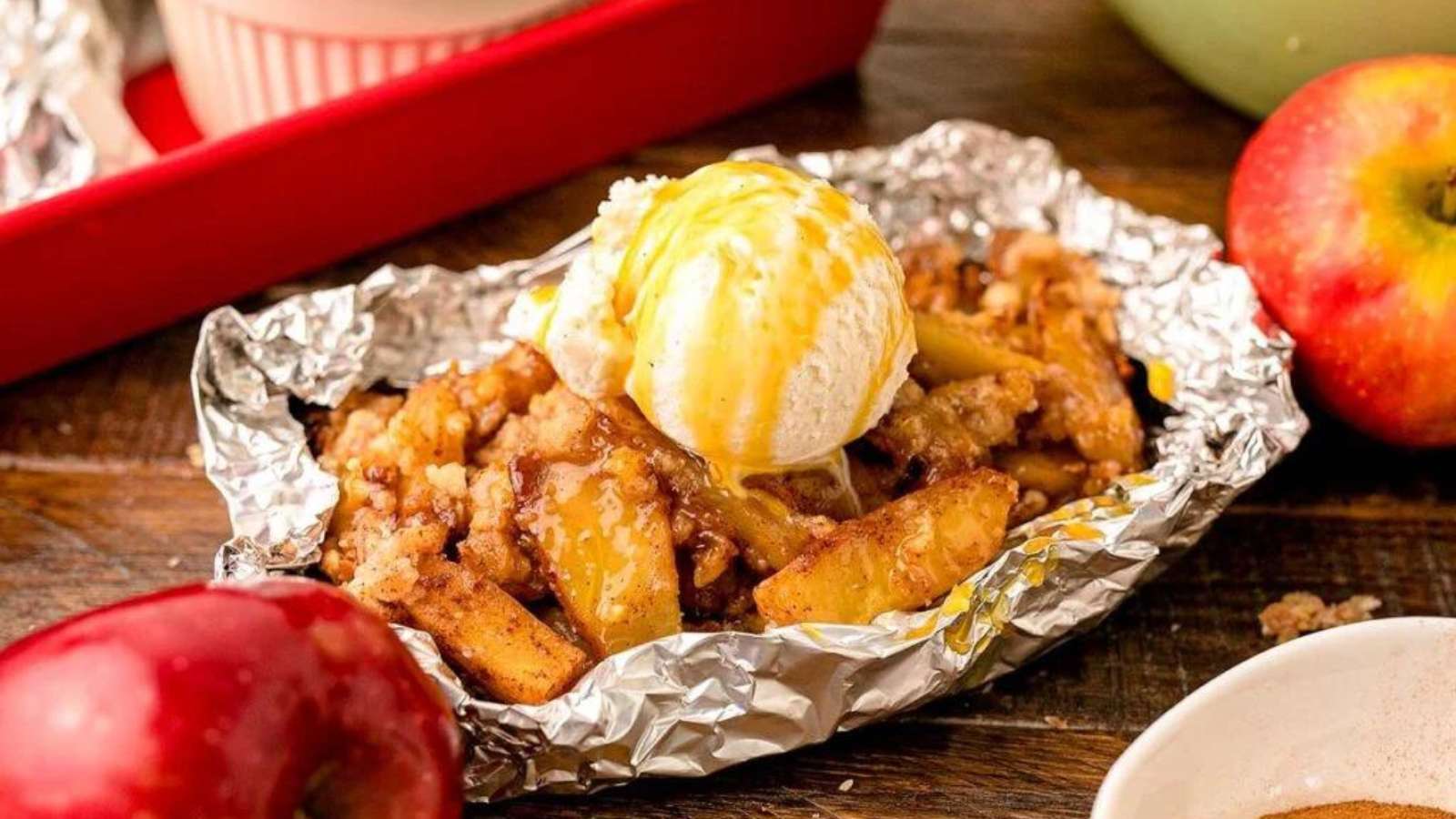 Campfire Apple Crisp recipe by xoxoBella.