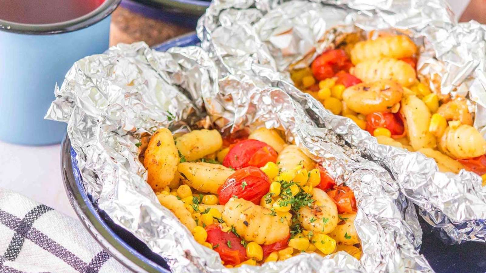 Gnocchi Foil Packets recipe by xoxoBella.