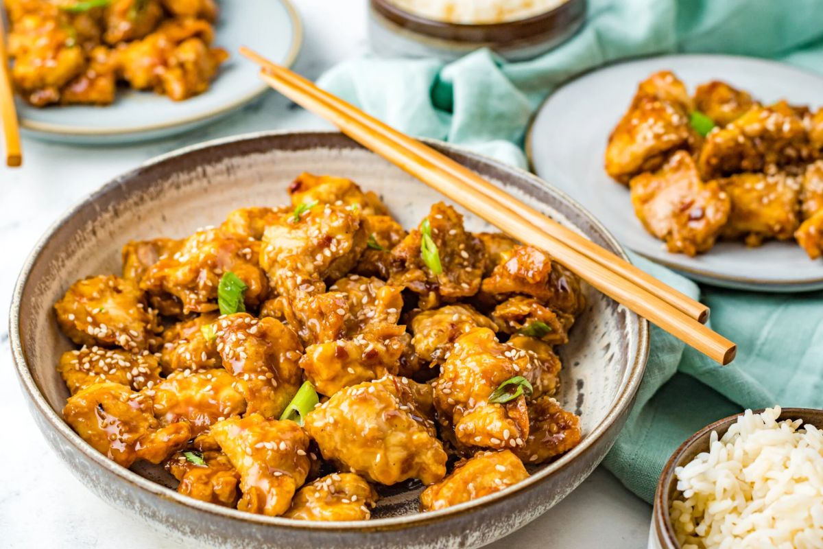 Air Fryer General Tsos Chicken