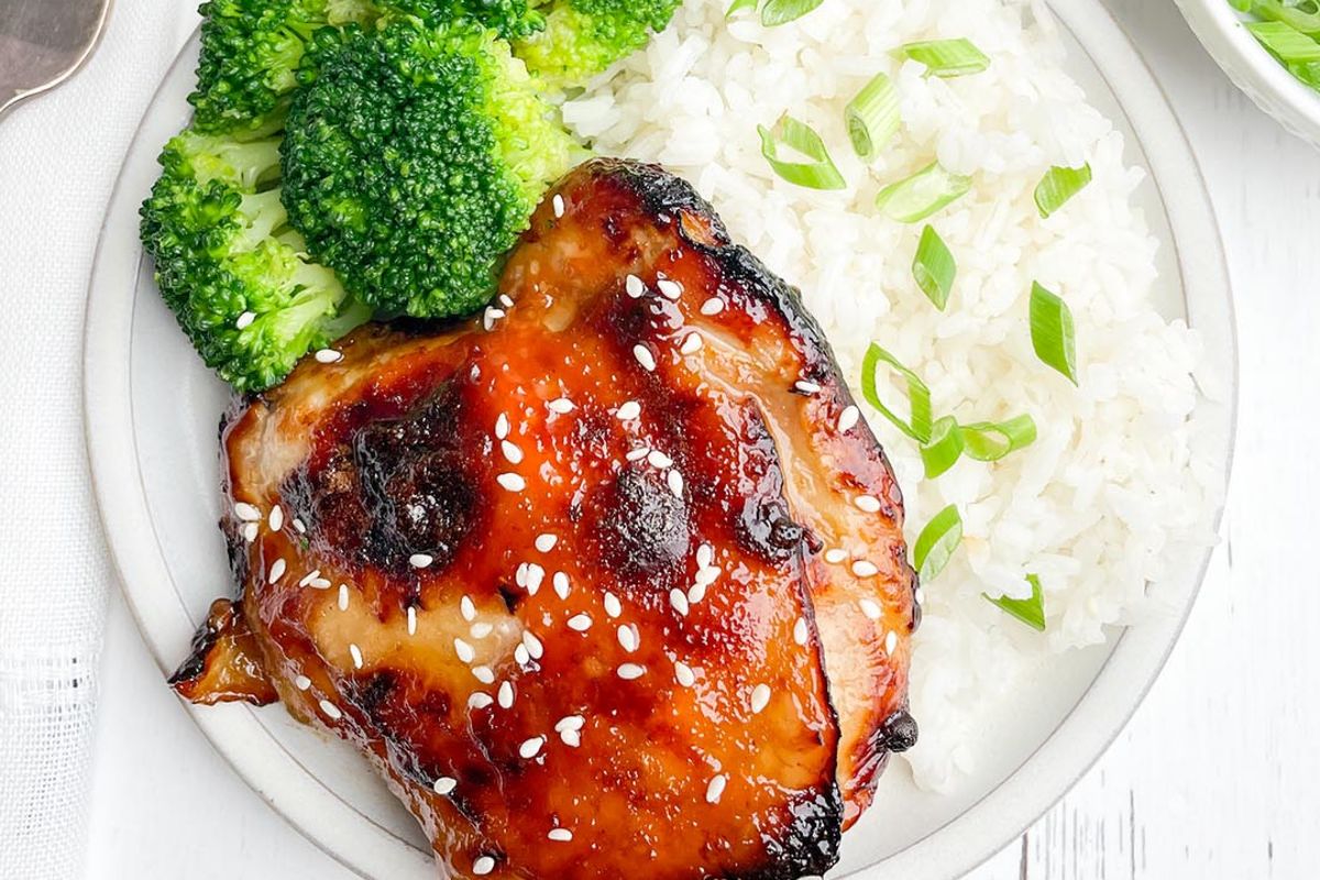 Air Fryer Teriyaki Chicken Thighs Boneless And Bone In