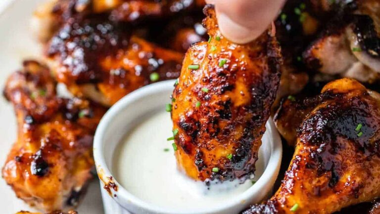 BBQ chipotle wings
