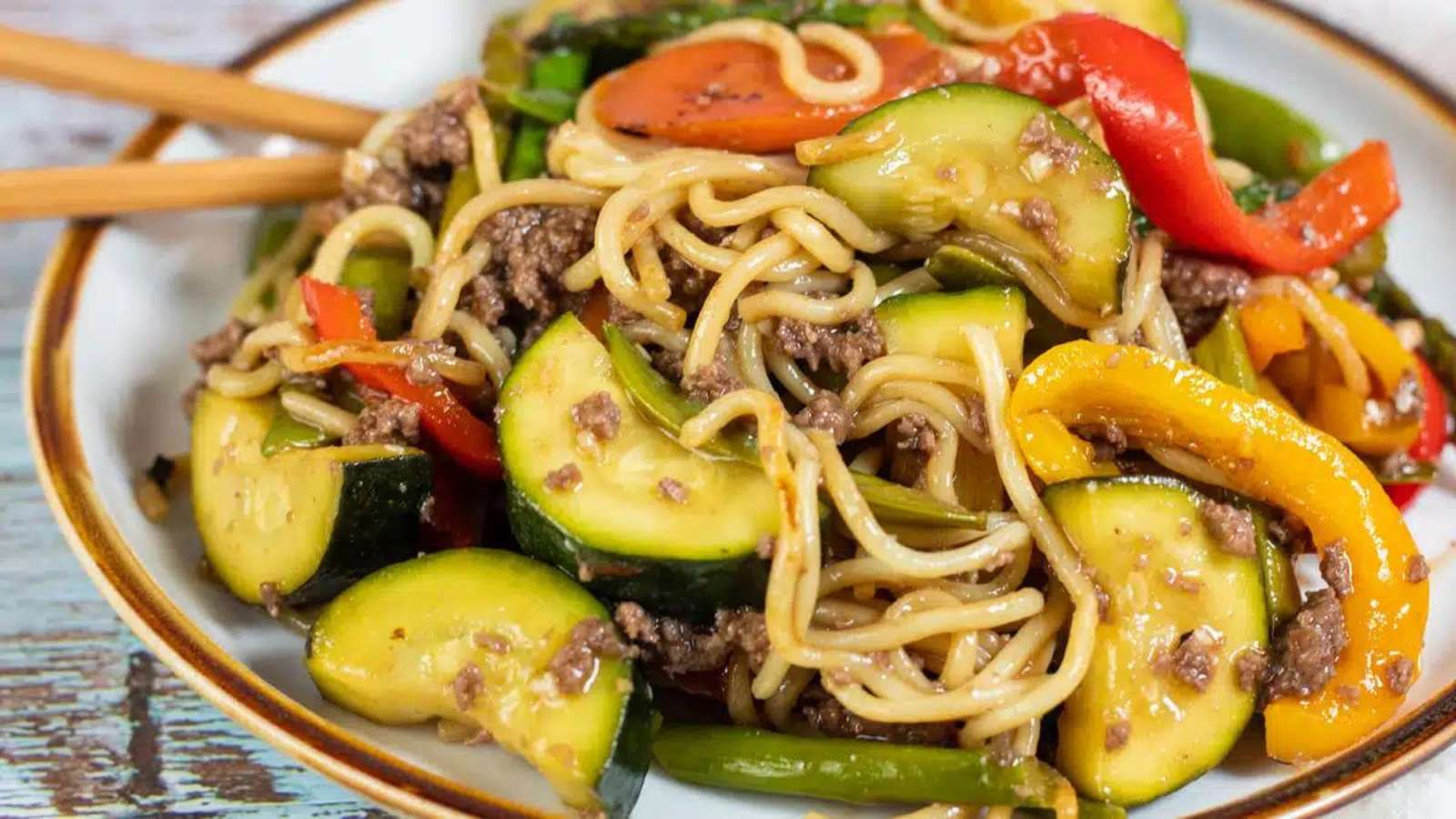 Ground Beef Stir Fry recipe by Bake It With Love.