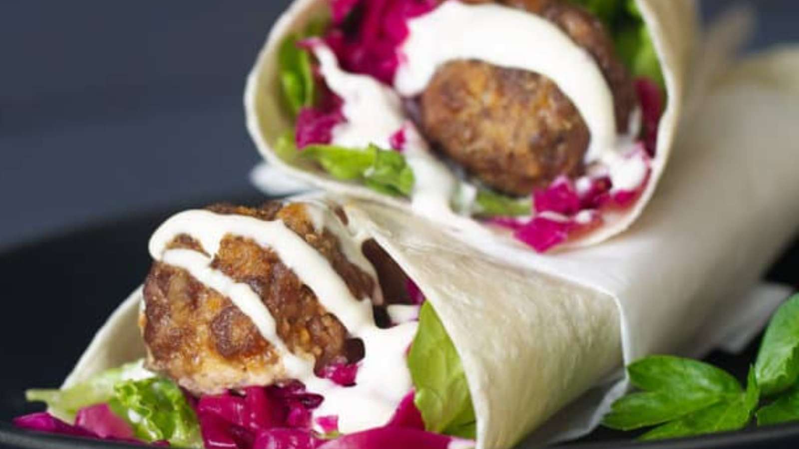 Easy Italian Meatball Wraps recipe by Caroha.