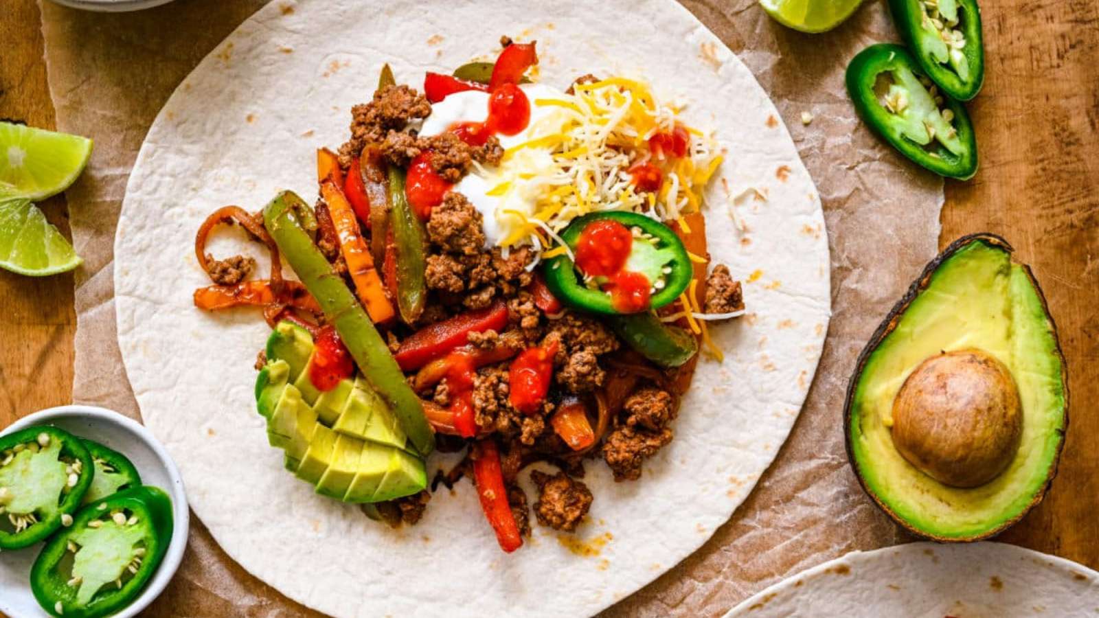 Ground Beef Fajitas recipe by Cook Dinner Tonight.