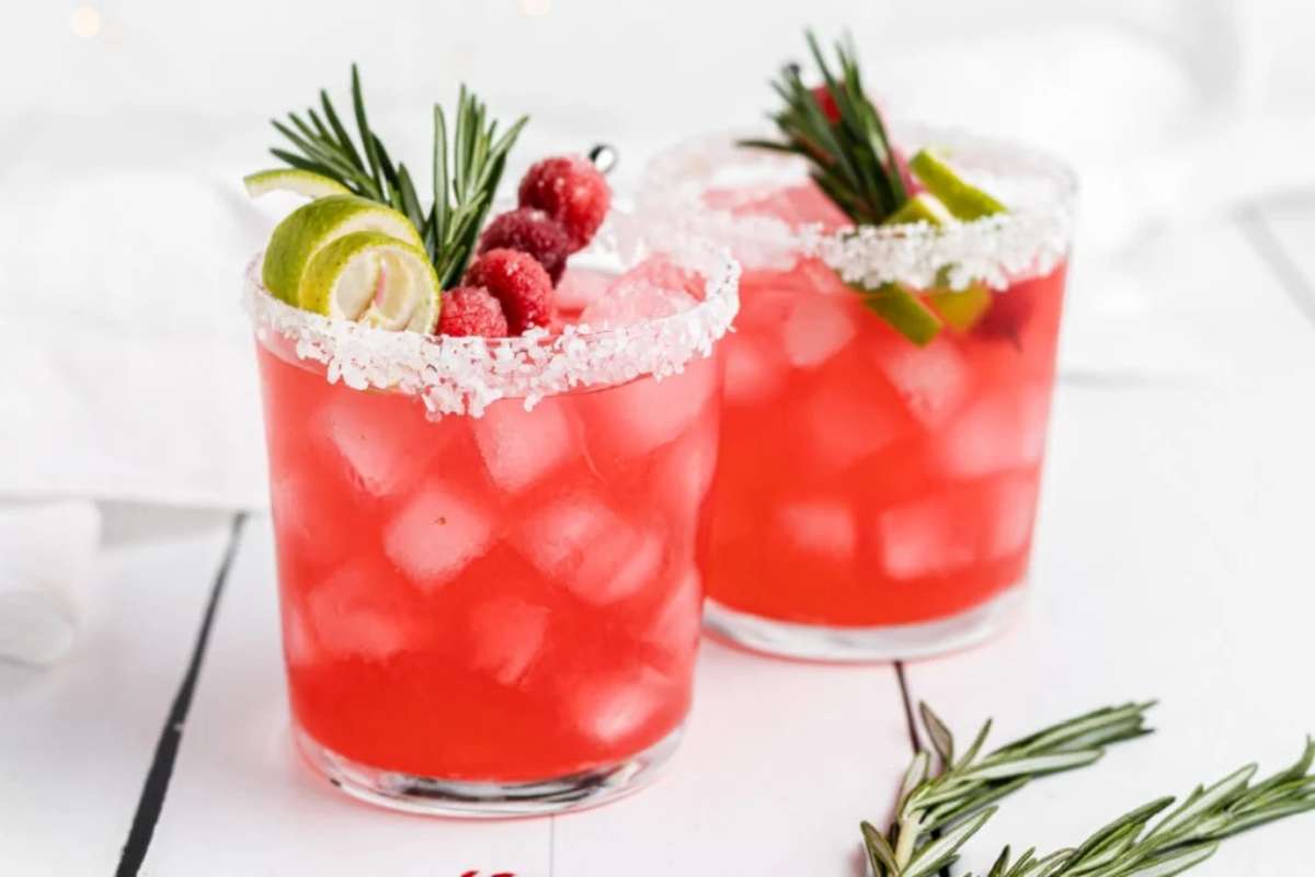Cranberry Margarita. 