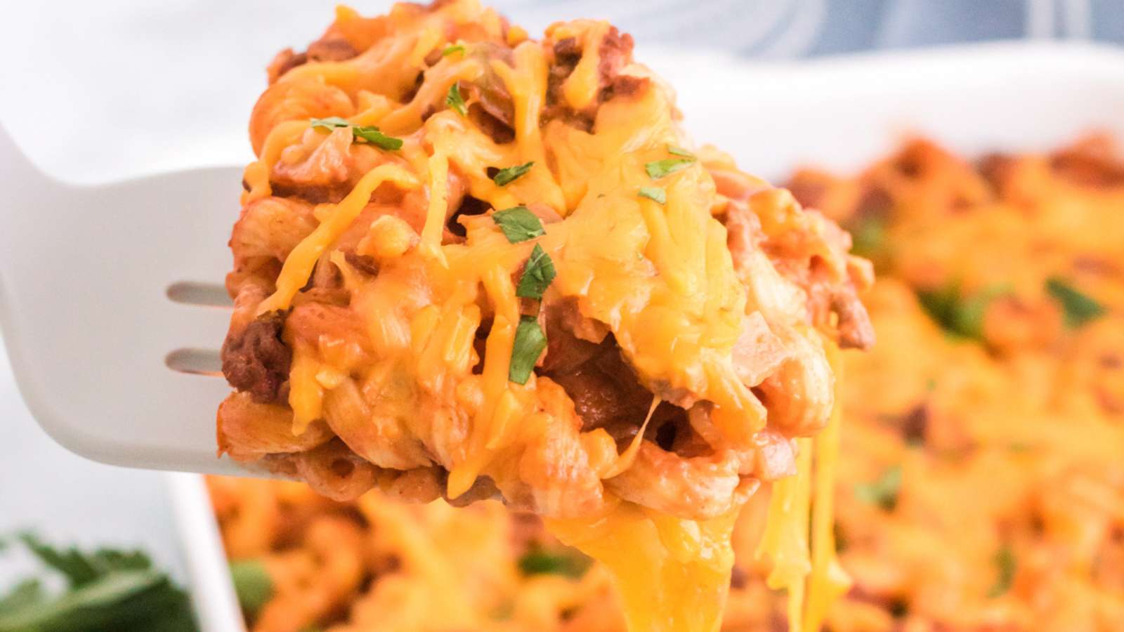 Sloppy Joe Casserole recipe by Crayons and Craving.
