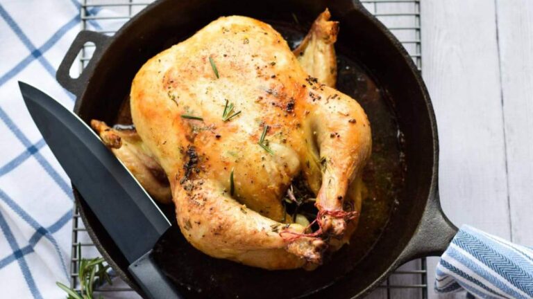 Easy Roasted Rosemary Lemon Chicken.