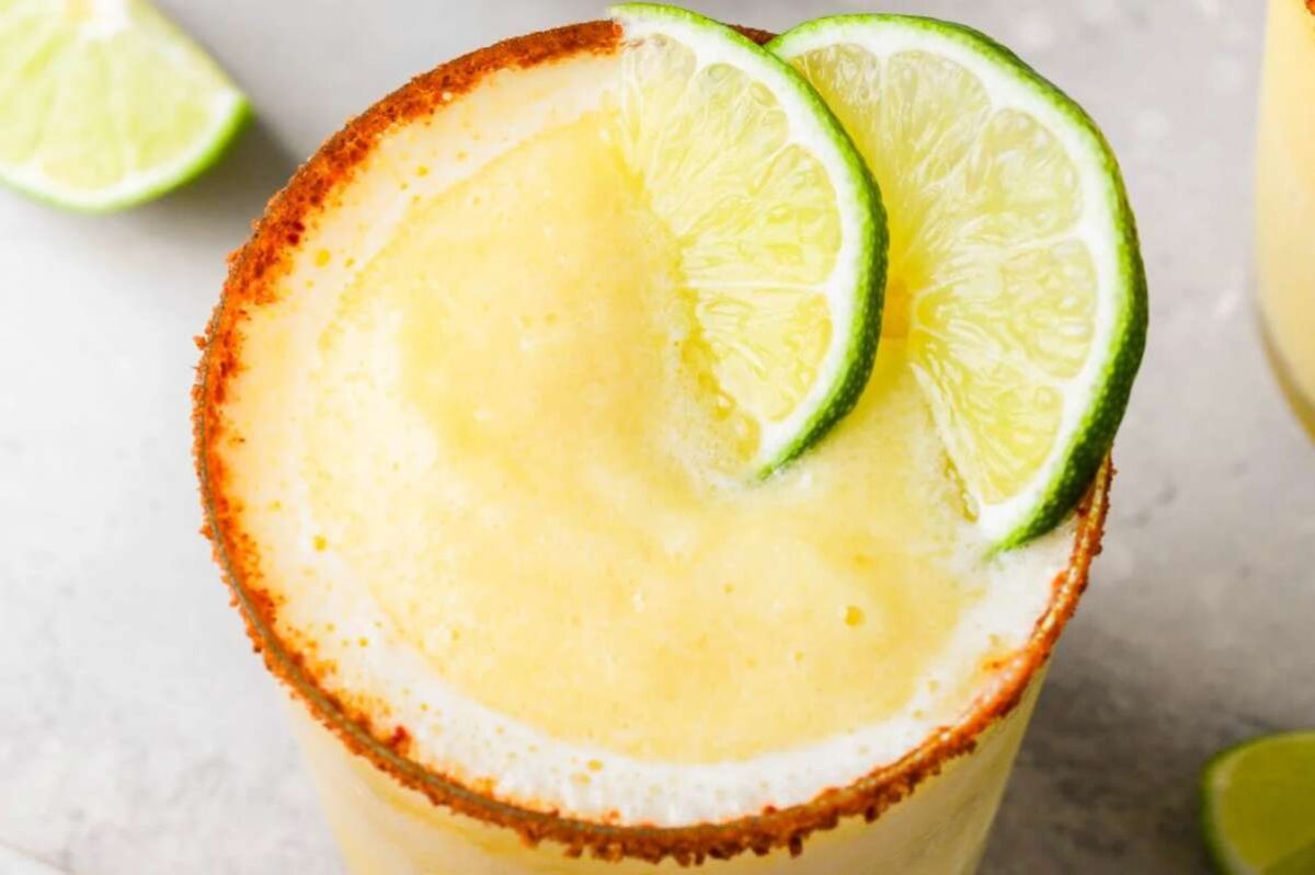 Frozen Pineapple Margaritas.
