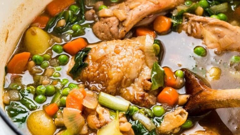 Irish Stout Braised Chicken Thighs.