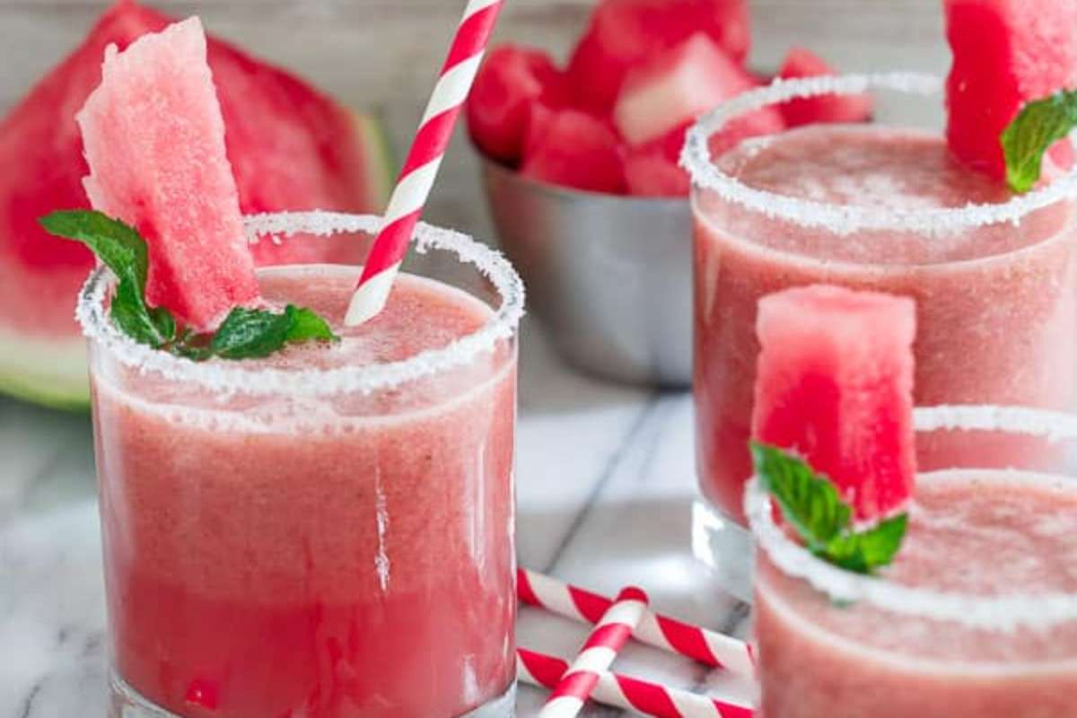Jalapeno Watermelon Margarita.