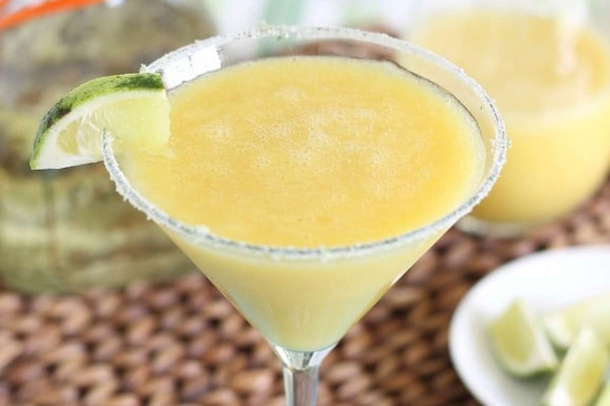 Mango Coconut Margaritas. 