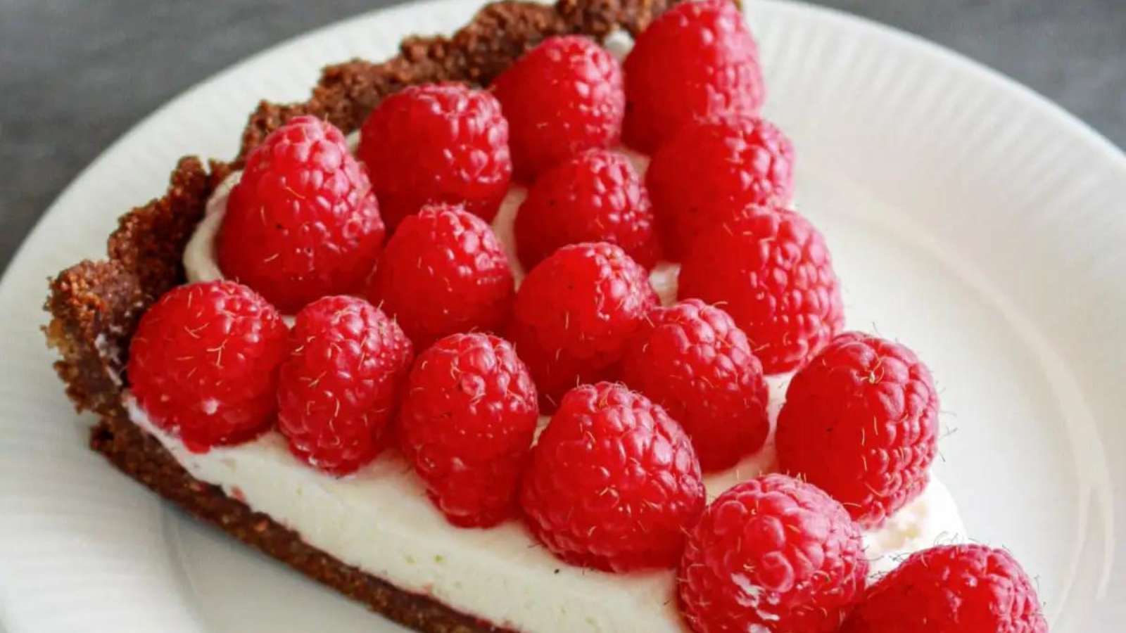 Chocolate Raspberry Tart recipe by Maria’s Mixing Bowl.