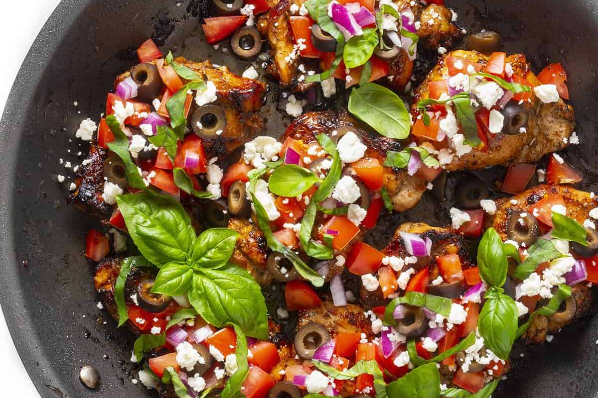 Mediterranean Chicken Recipe. 