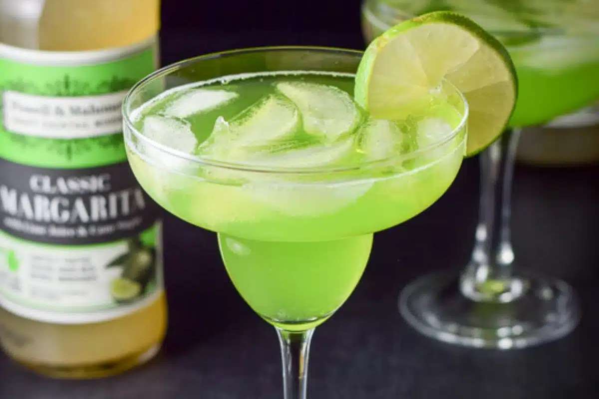 Melon Margarita Cocktail.