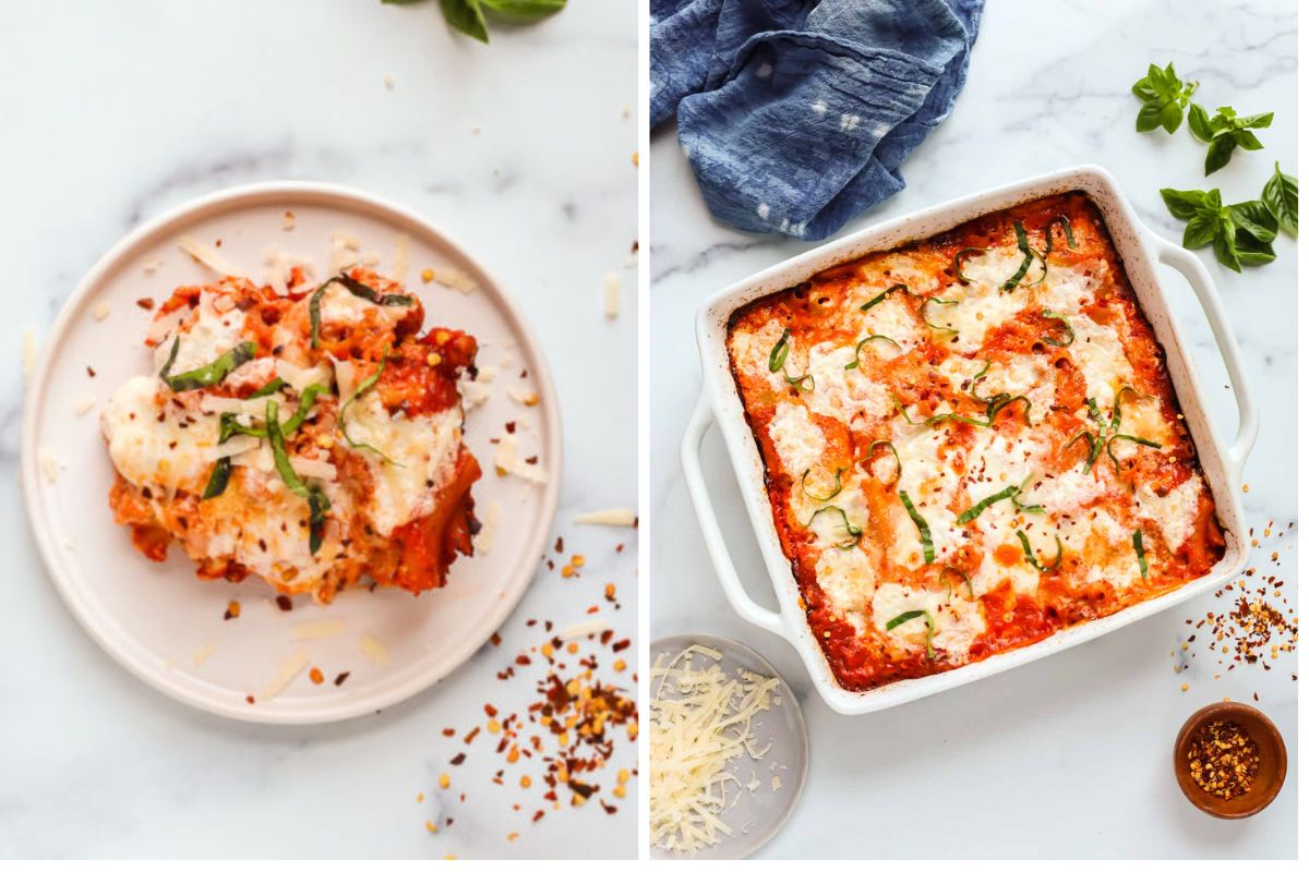 No-Boil Baked Ziti.