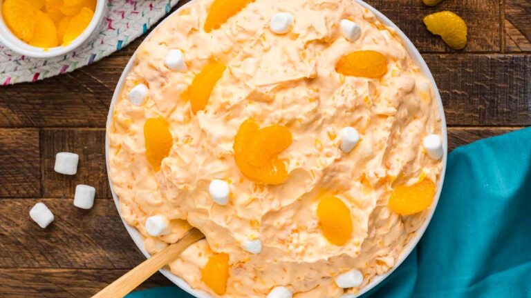 Orange Fluff Salad.