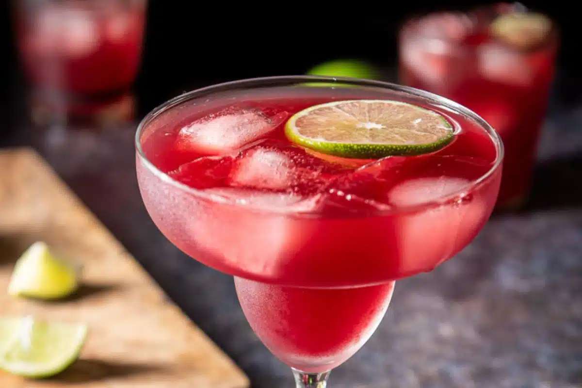 Pomegranate Margarita.