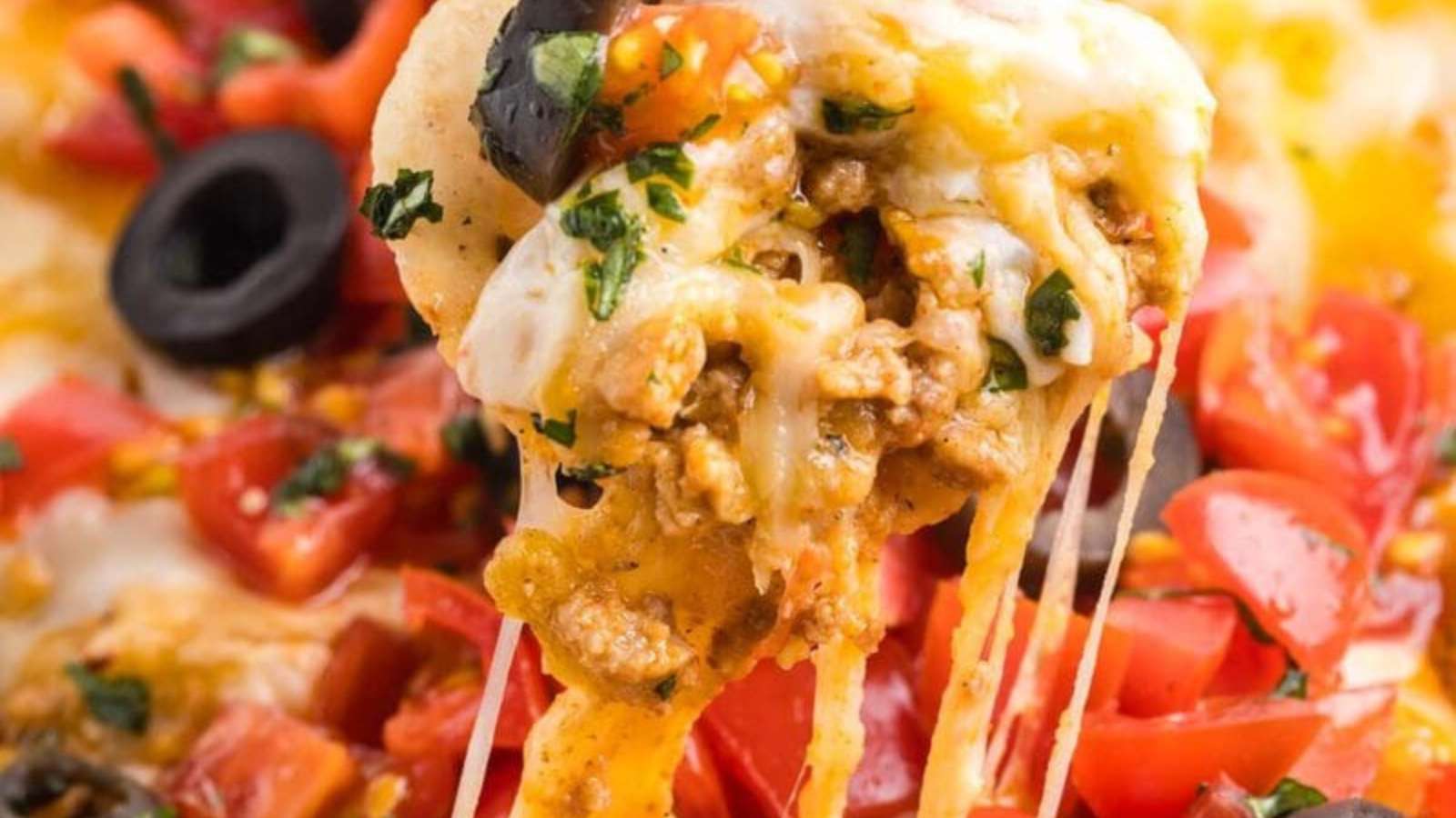 Cheesy Taco Dip recipe by Princess Pinky Girl.