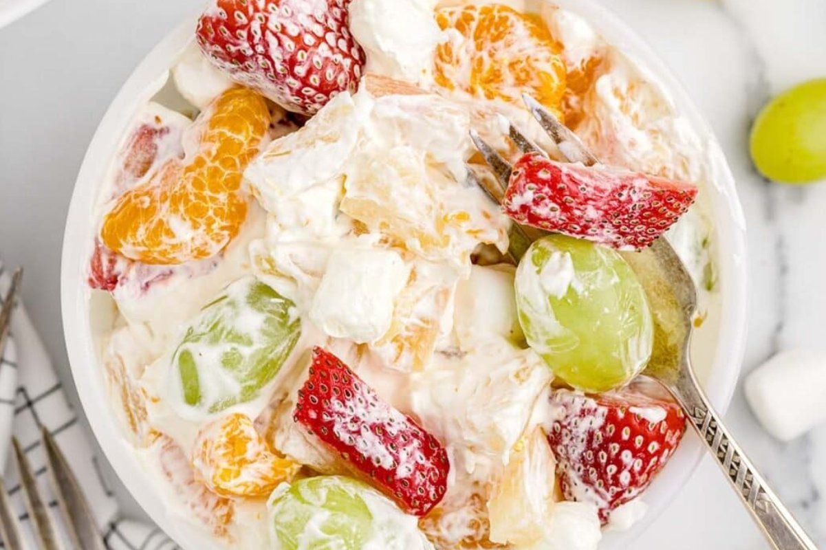 Pudding Fruit Salad