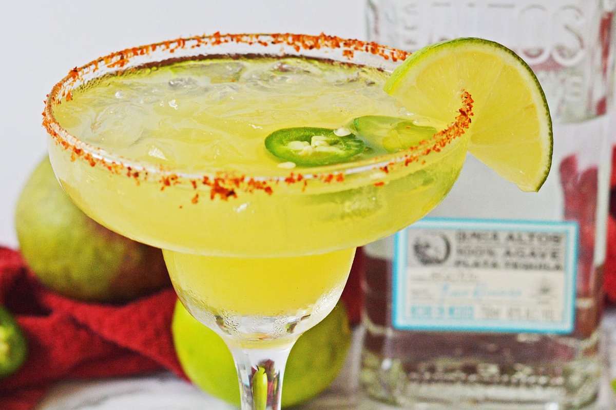 Spicy Mango Margarita. 