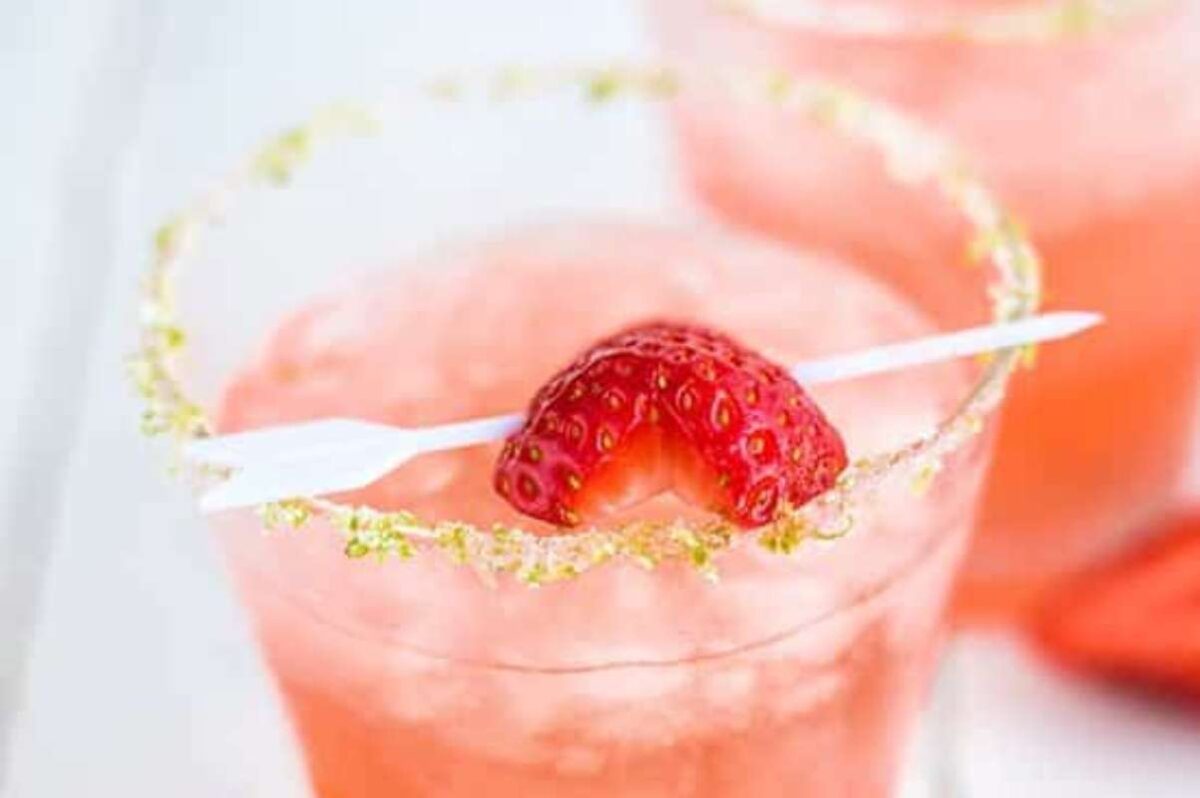 Strawberry Jam Margaritas.