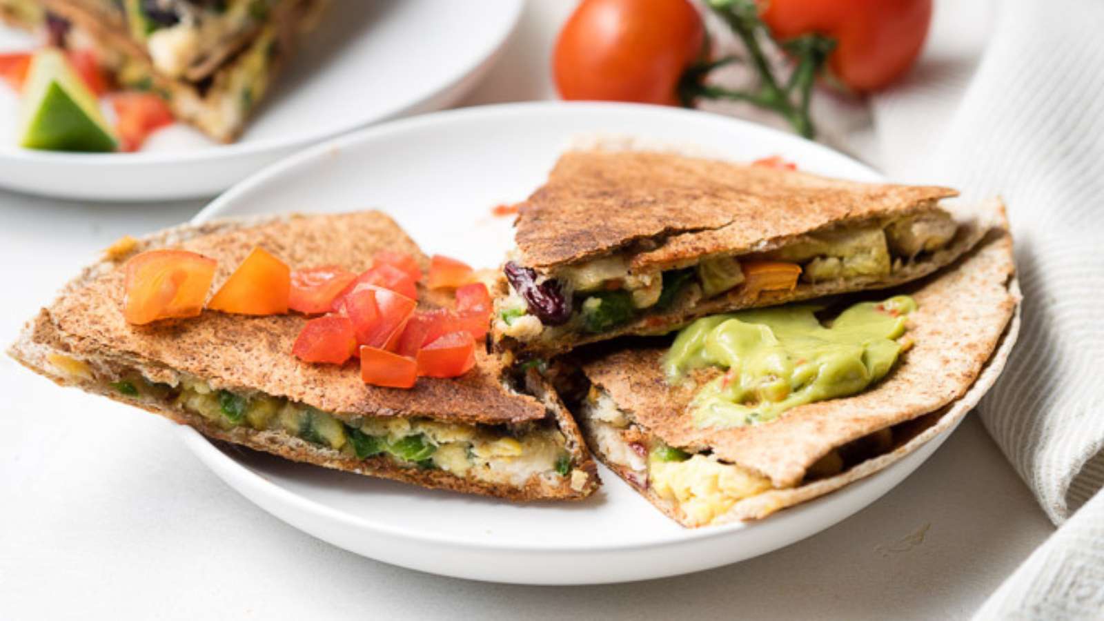 Breakfast Quesadilla With Chicken recipe by The Worktop.
