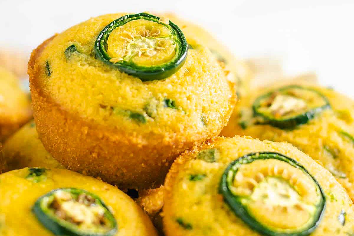 Jalapeno Cornbread Muffins.