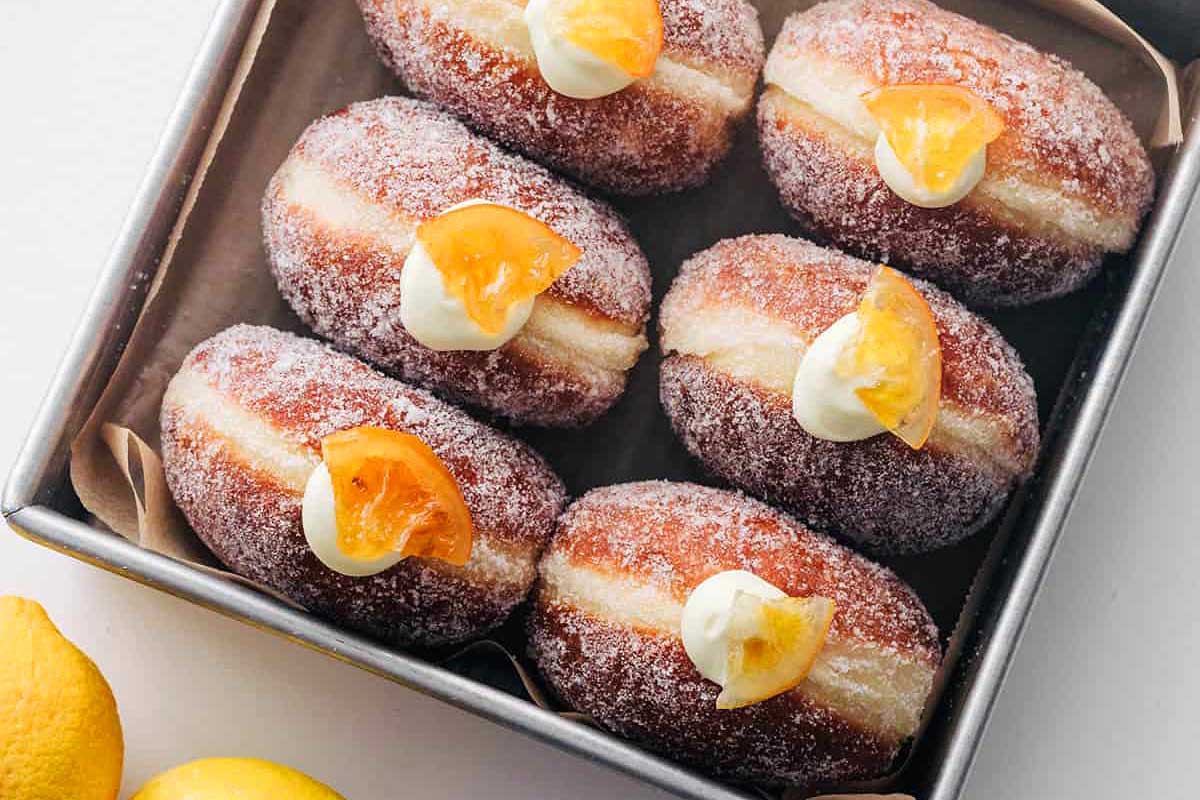 lemon donut