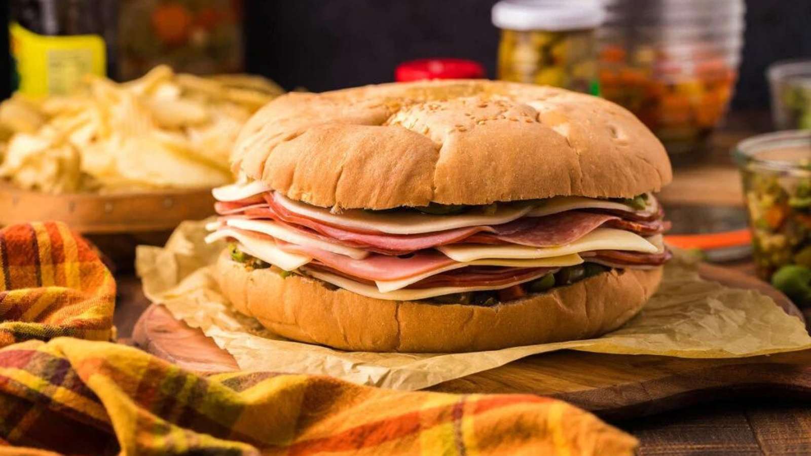 Muffaletta Sandwich recipe by xoxoBella.