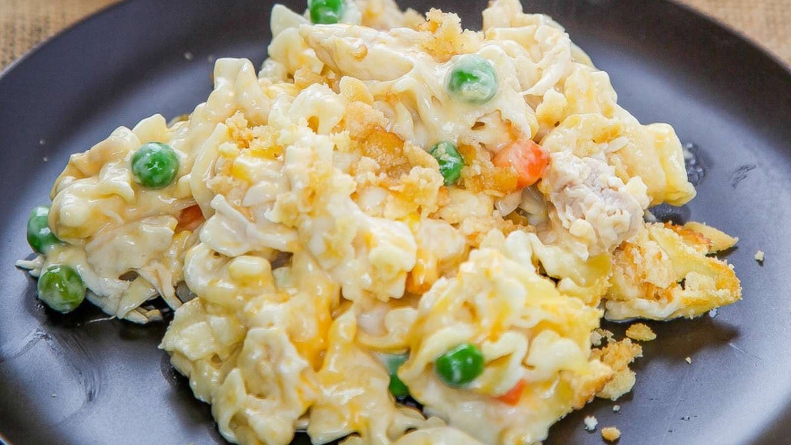 Ultimate Chicken Noodle Casserole recipe by Baking Beauty.