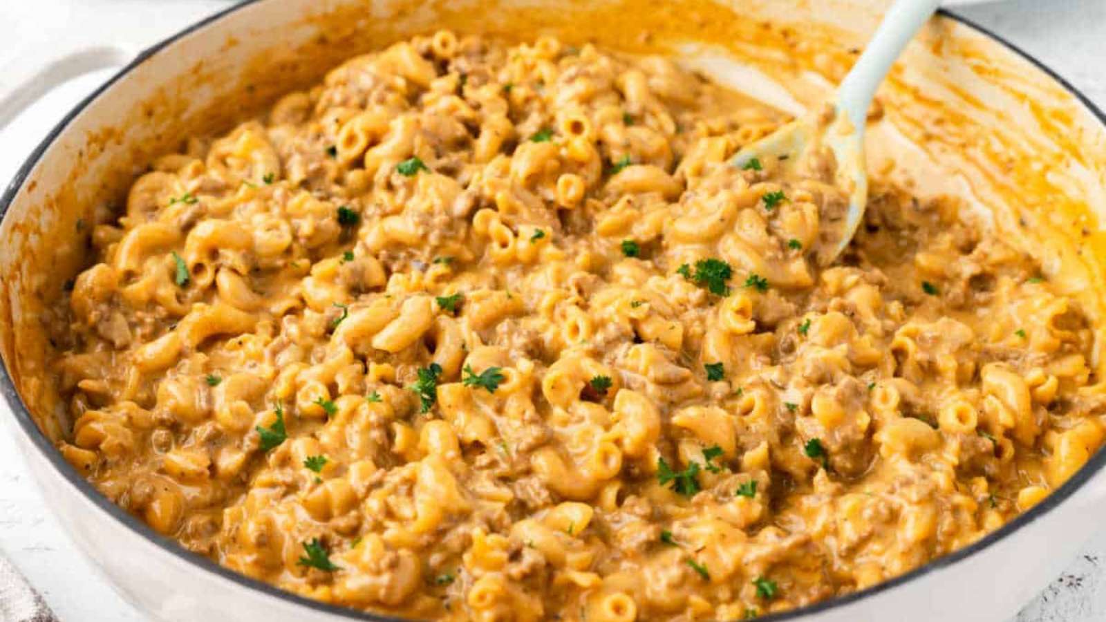 Homemade Hamburger Helper recipe by Busy Day Dinners.