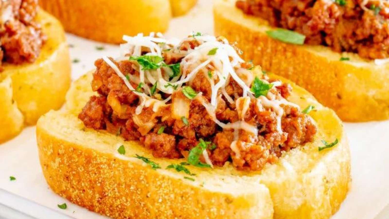 Texas Toast Sloppy Joes recipe by Cooking With Janica.