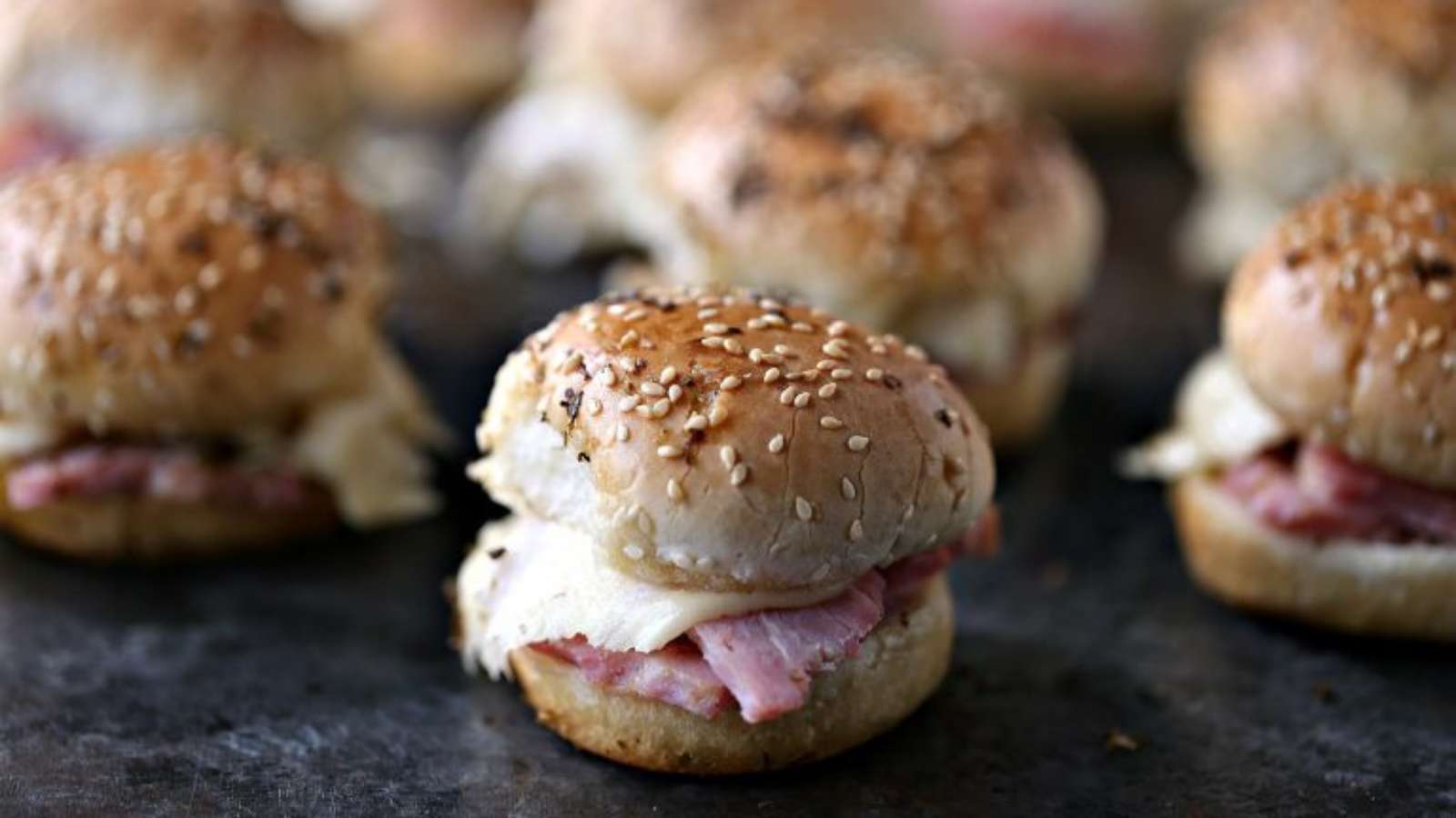 Ham and Cheese Sliders recipe by Cravings of a Lunatic.