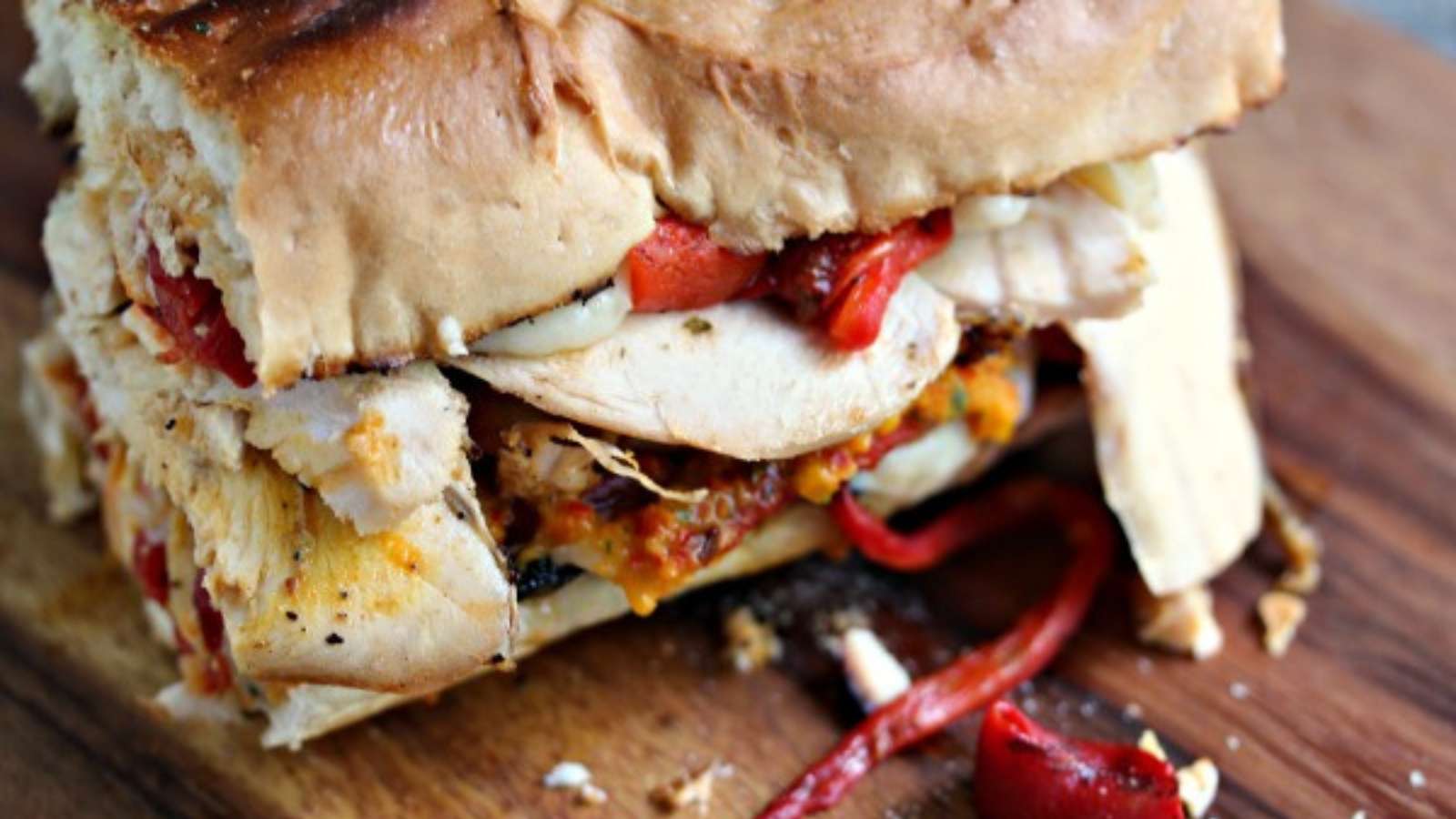 Grilled Smoked Chicken Sandwich recipe by Kiss My Smoke.