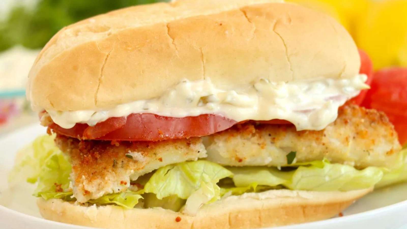 Crispy Cod Sandwich recipe by Kitchen Divas.
