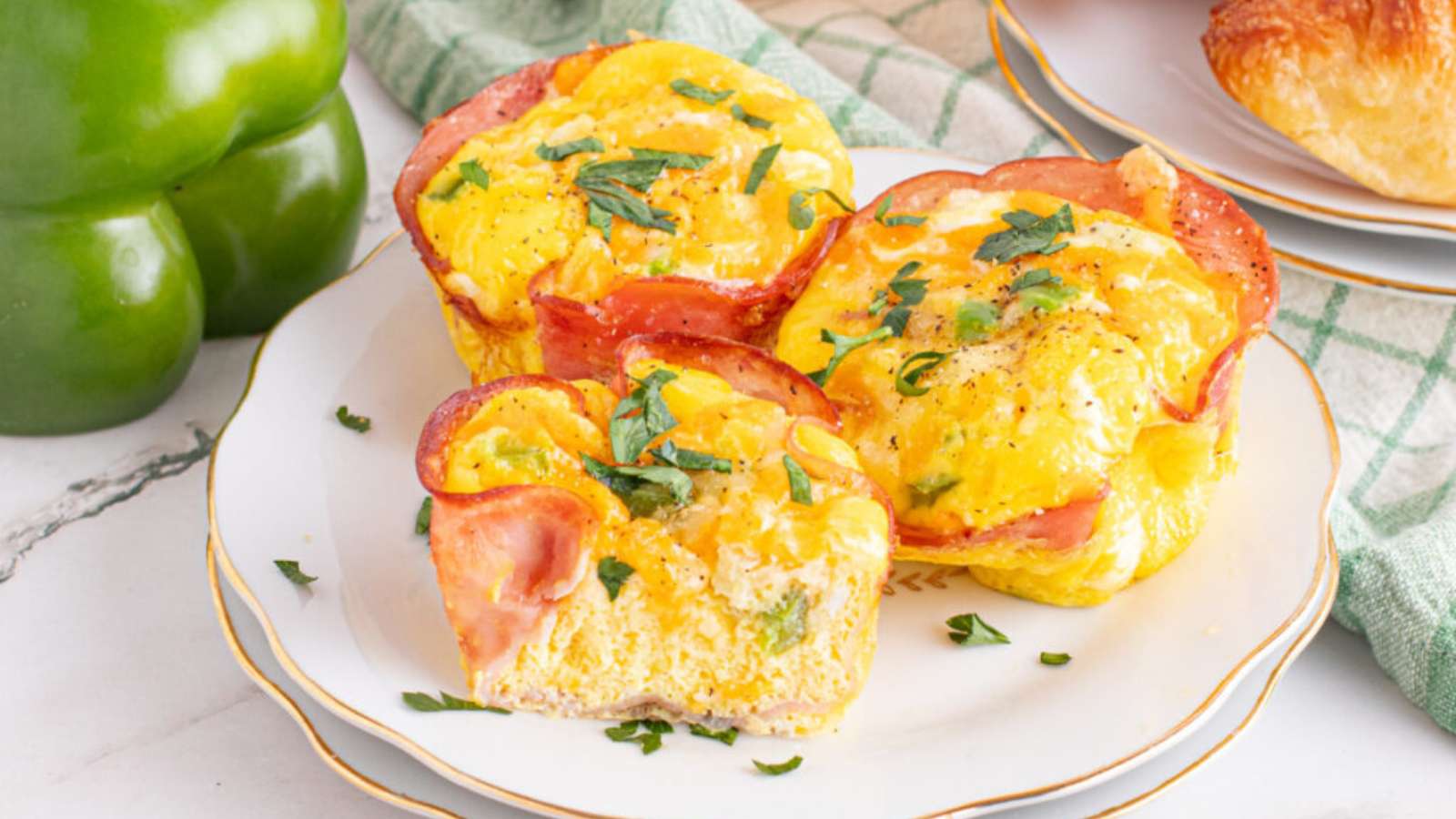 Easy Omelet Bites recipe by Kitchen Divas.