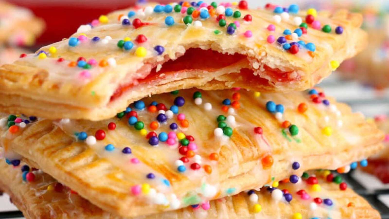 Homemade Strawberry Pop Tarts recipe by Kitchen Divas.