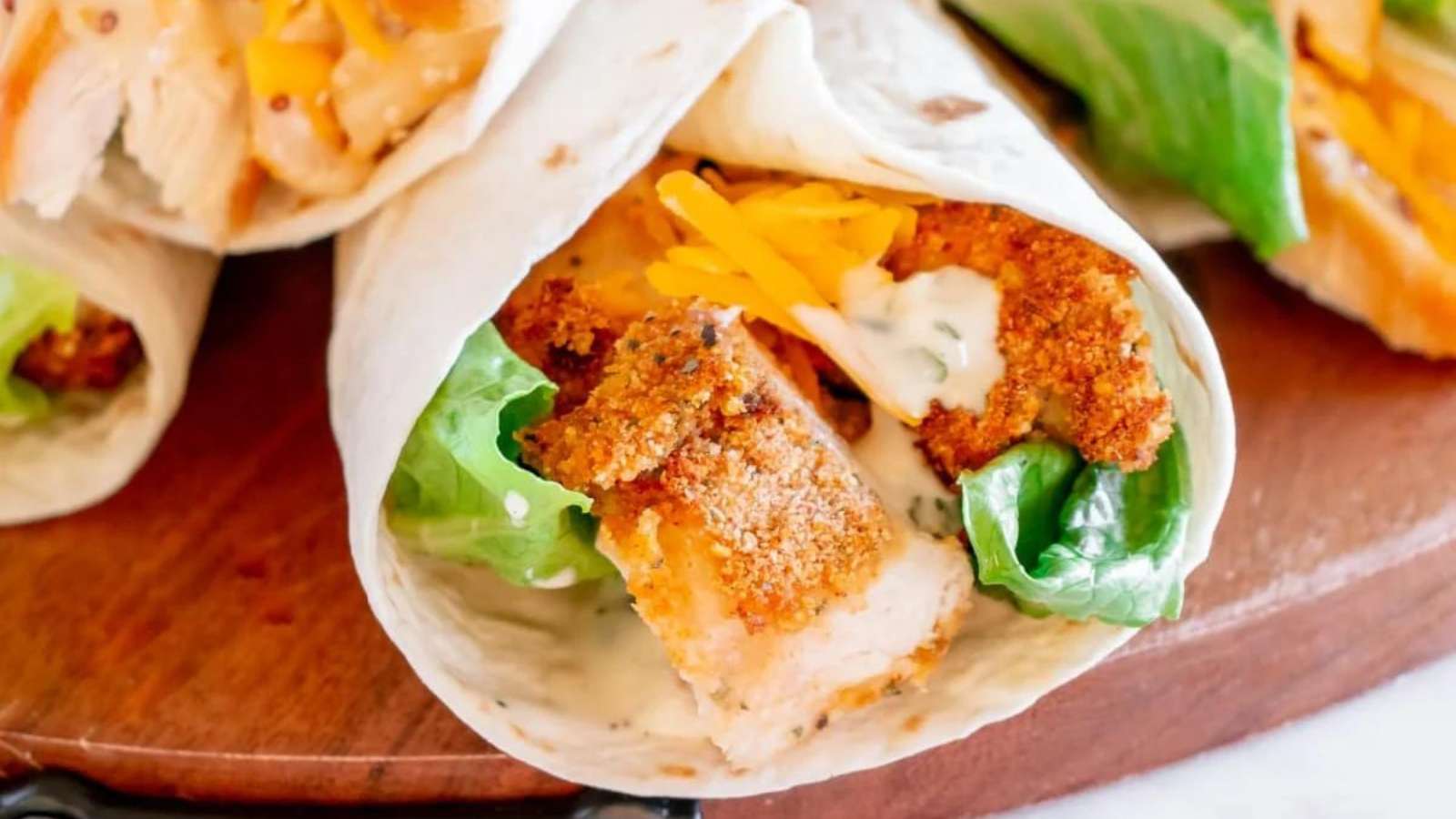Wendy’s Spicy Chicken Wraps recipe by Kitchen Divas.