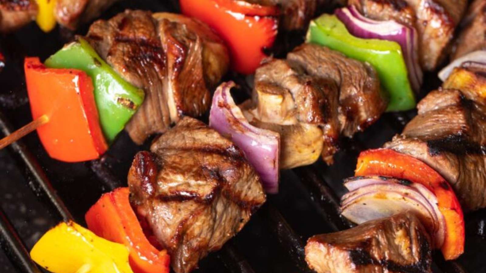 Easy Grilled Beef Kabobs recipe by Little Sunny Kitchen.