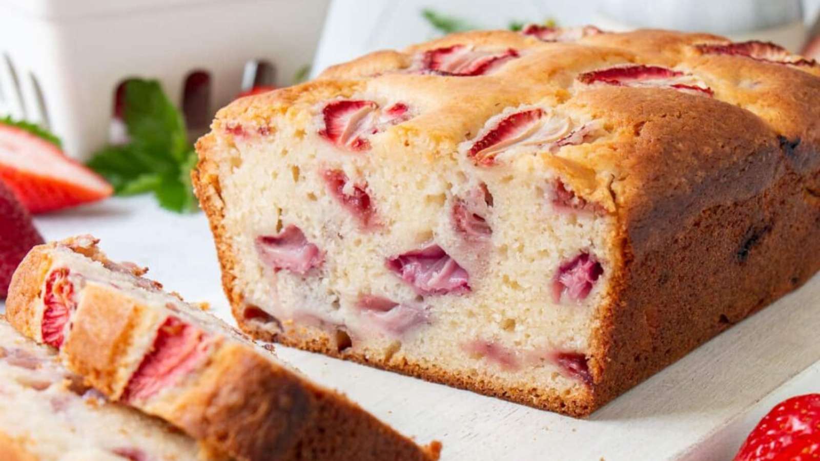 Strawberry Bread recipe by Little Sweet Baker.