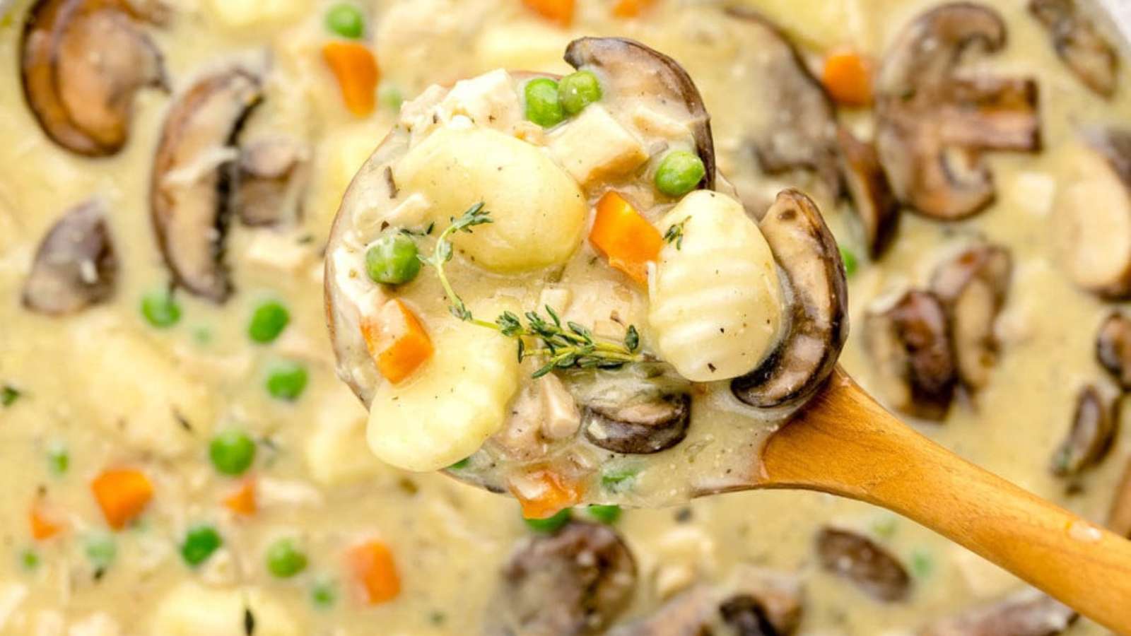Gnocchi Chicken Pot Pie recipe by Princess Pinky Girl.