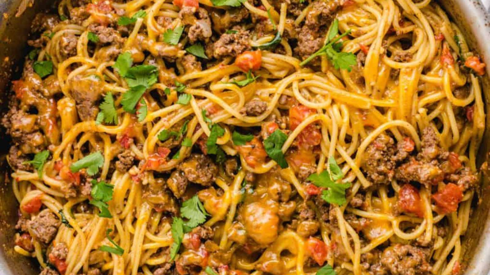 Taco Spaghetti recipe by Princess Pinky Girl.