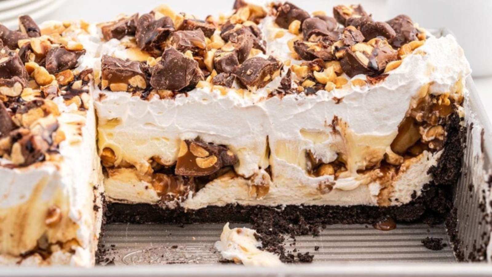 Turtle Lasagna Dessert recipe by Princess Pinky Girl.