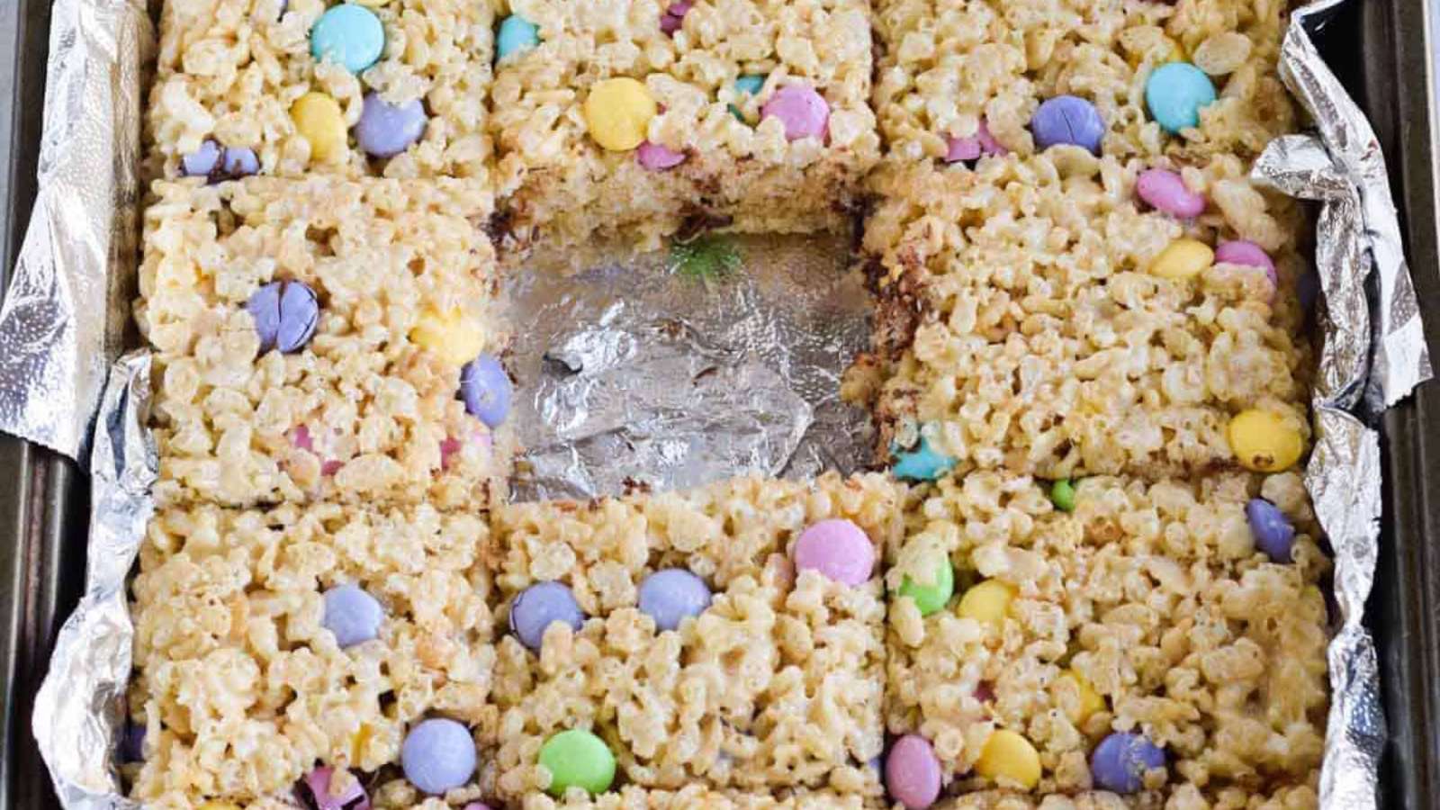 Rice Krispies Treats recipe by Seasonal Cravings.