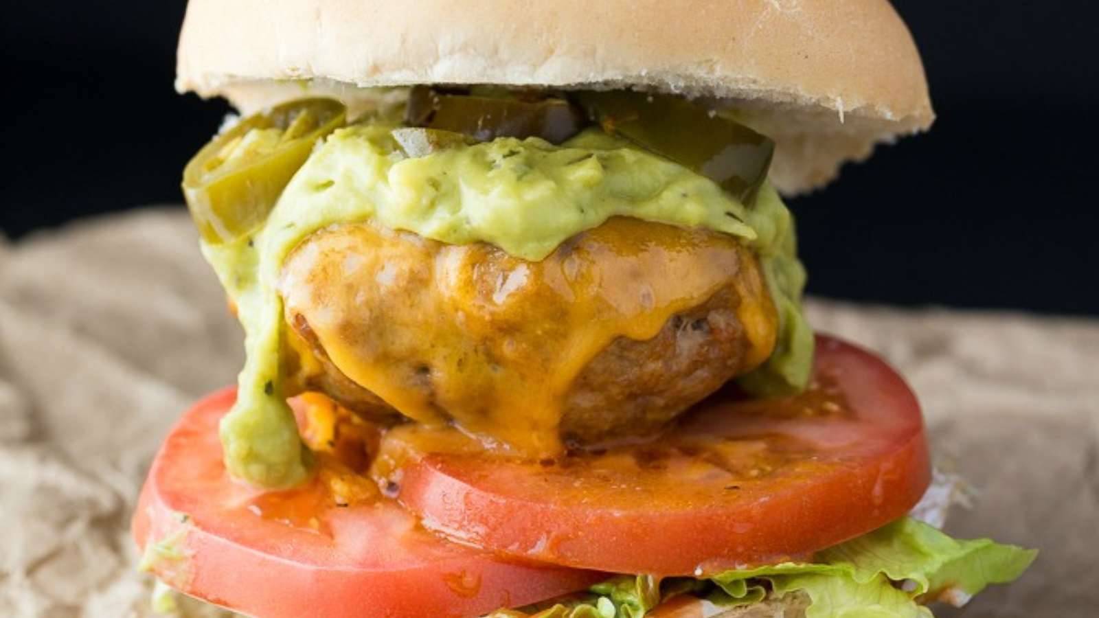 Taco Chicken Burgers recipe by Simply Stacie.
