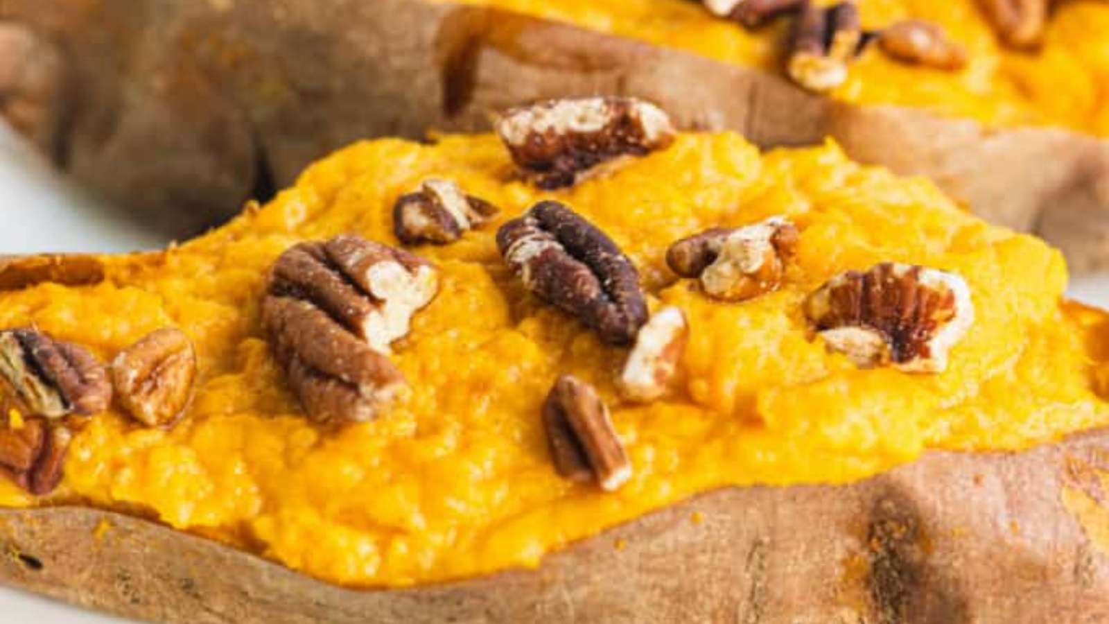 Twice Baked Sweet Potatoes recipe by Simply Stacie.