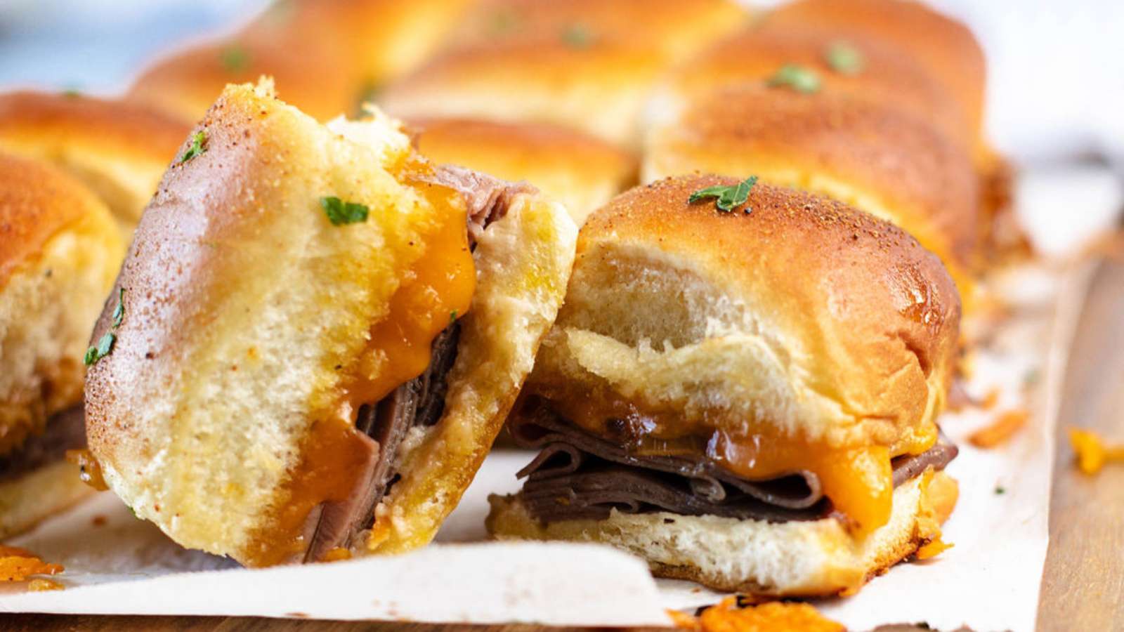 French Onion Beef Sliders recipe by The Cookin Chicks.