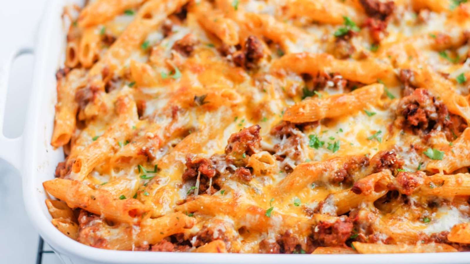 Penne Pasta Bake recipe by The Honour System.